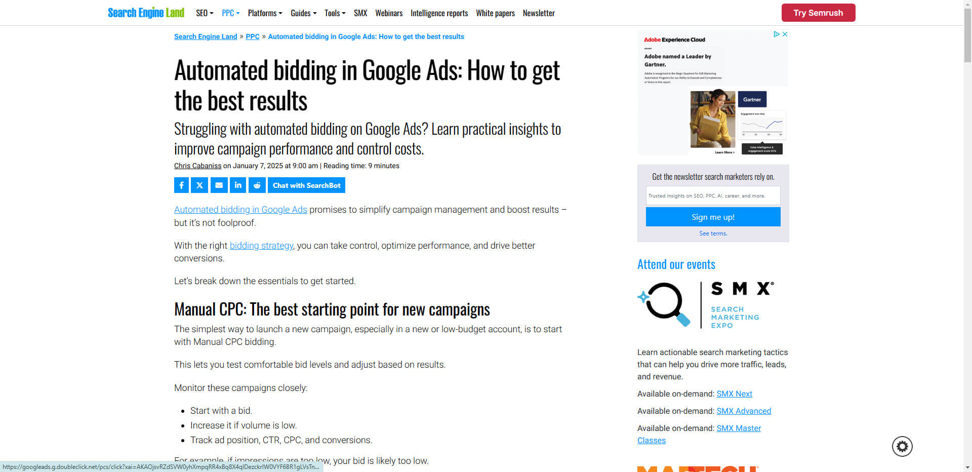 Google Ads Automated Bidding in 2025 - Strategies for Success